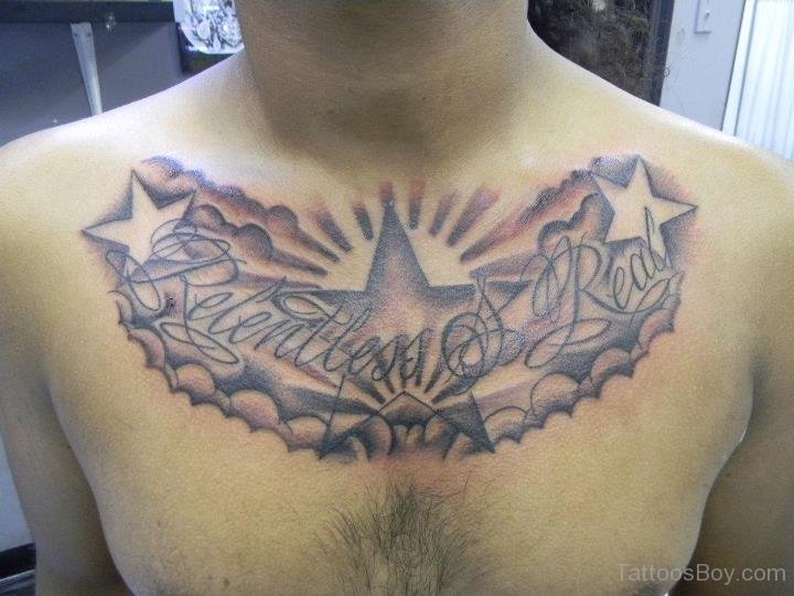 tattoos Star breast