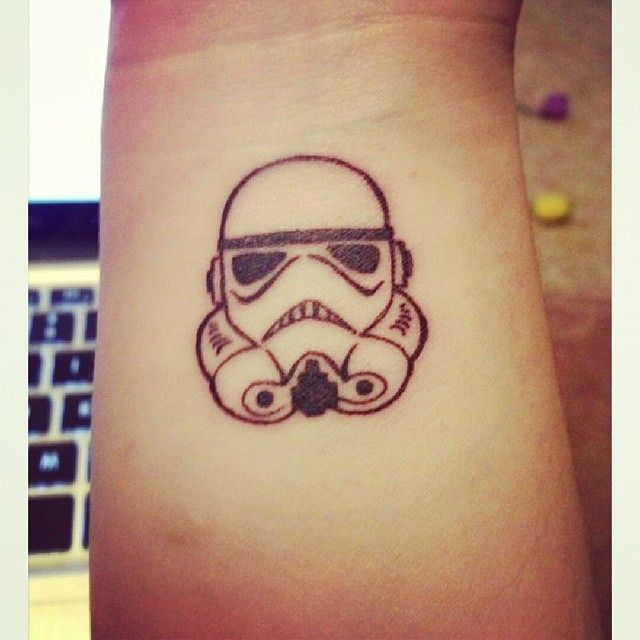 wars tattoo Star stormtrooper