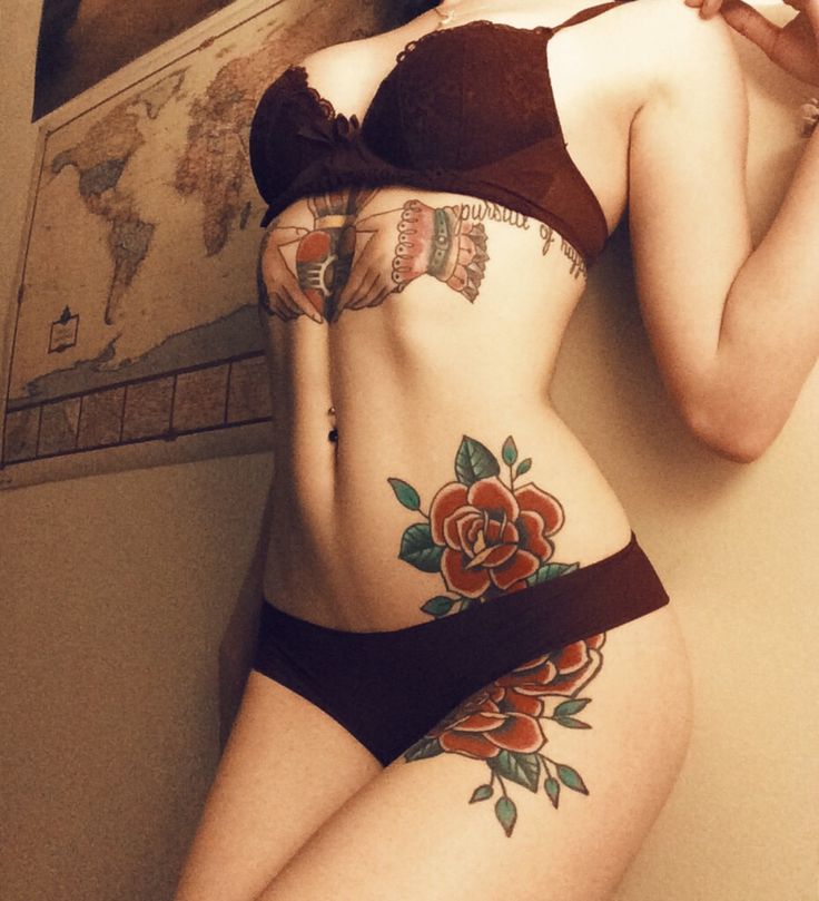nude curvy tattoos