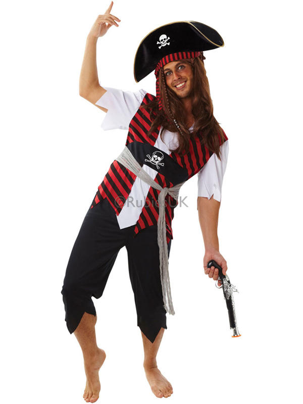 sparrow Captain costume mens jack adult