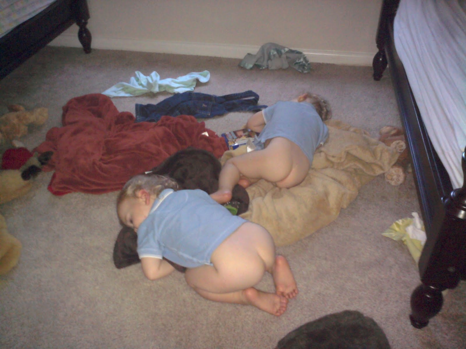 naked sleeping butts girls Cute