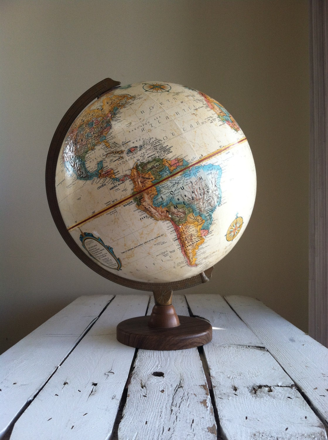 world Vintage globes replogle