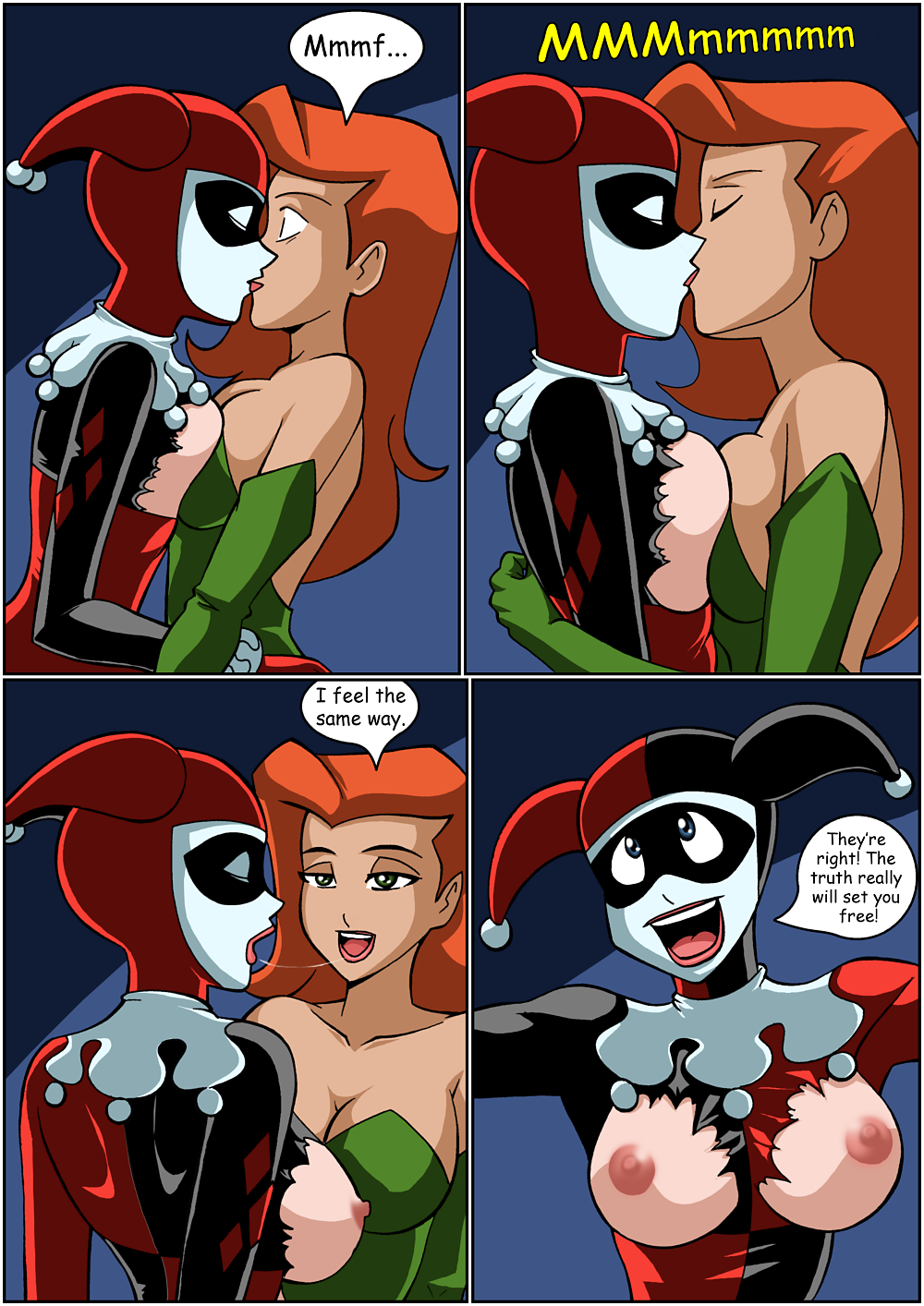Harley Quinn And Poison Ivy Porn Comic