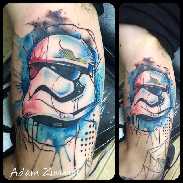 wars tattoo Star stormtrooper