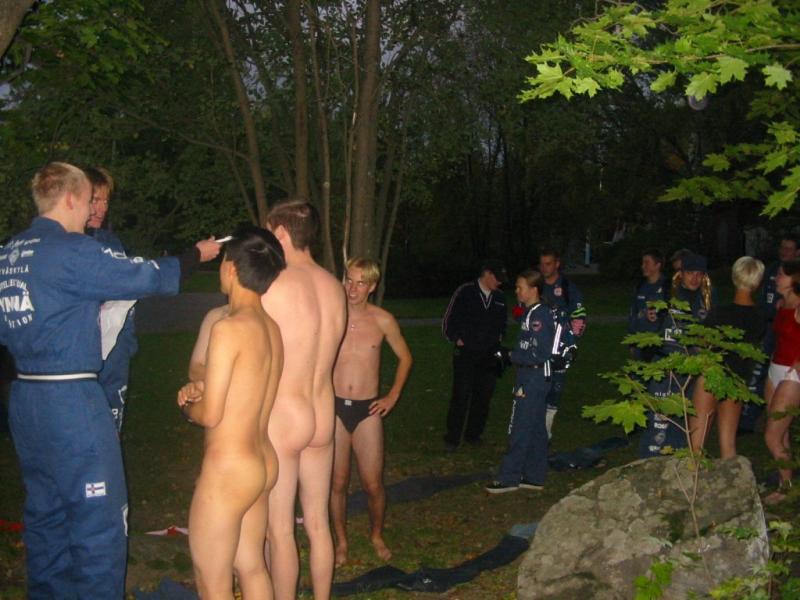 public Twink in boys naked