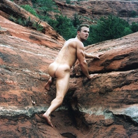 climbing Naked sex rock