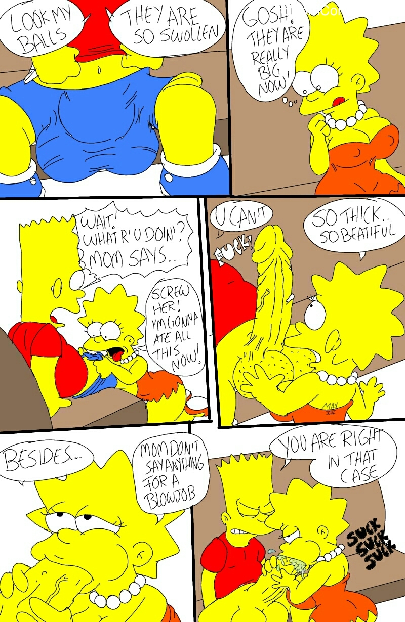 comics Simpsons cartoon porn