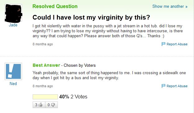 is lost What when happens virginity