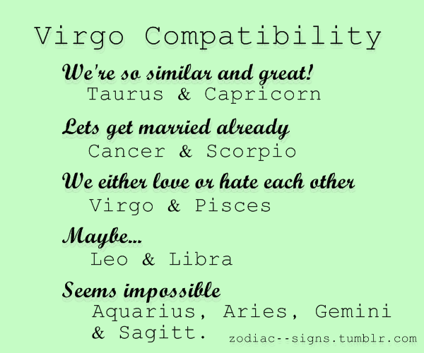 sex signs Virgo