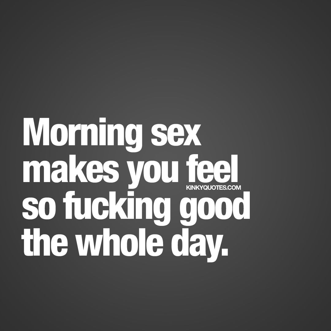 morning sex Good love
